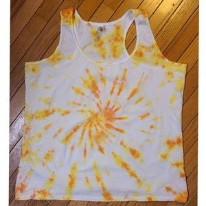 NWOT 2XL Womens Tie Dyed Tank Top